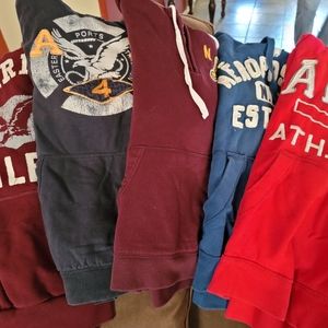 LOT of 12 A&E Aeorpostale XL Large Mens Hoodies